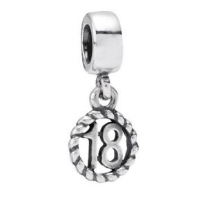 Pandora 18th Birthday Charm